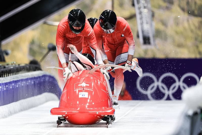Bobsleigh. Olympic Winter Games Milano-Cortina 2026. Day 1. 21.02.2026