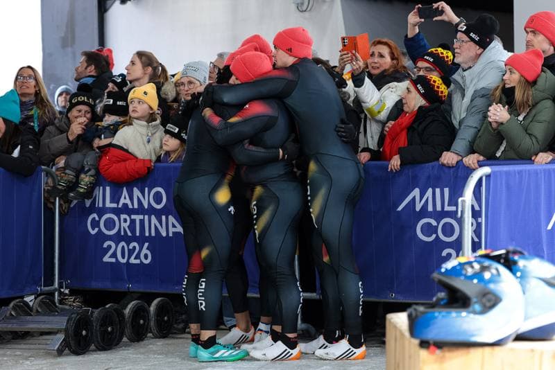 Bobsleigh. Olympic Winter Games Milano-Cortina 2026. Day 1. 21.02.2026
