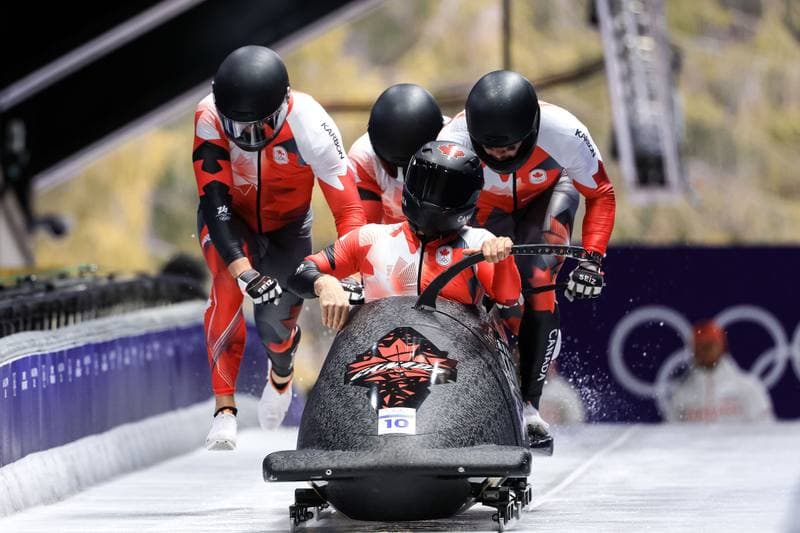 Bobsleigh. Olympic Winter Games Milano-Cortina 2026. Day 1. 21.02.2026