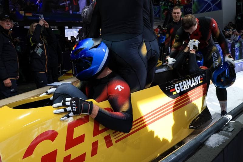 Bobsleigh. Olympic Winter Games Milano-Cortina 2026. Day 1. 21.02.2026