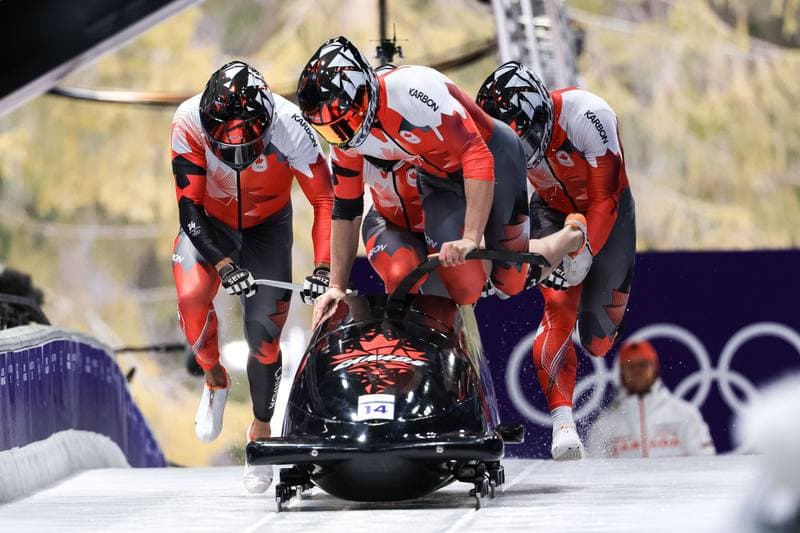 Bobsleigh. Olympic Winter Games Milano-Cortina 2026. Day 1. 21.02.2026