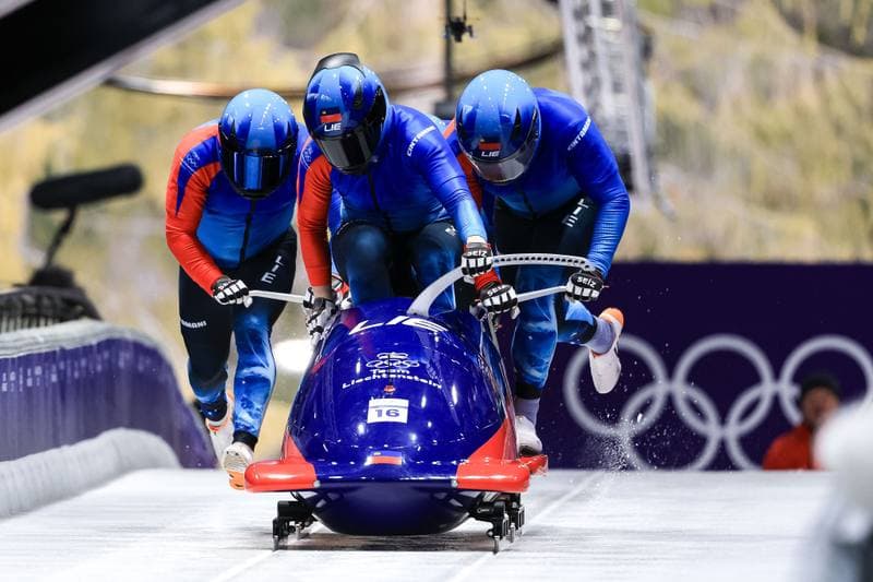 Bobsleigh. Olympic Winter Games Milano-Cortina 2026. Day 1. 21.02.2026