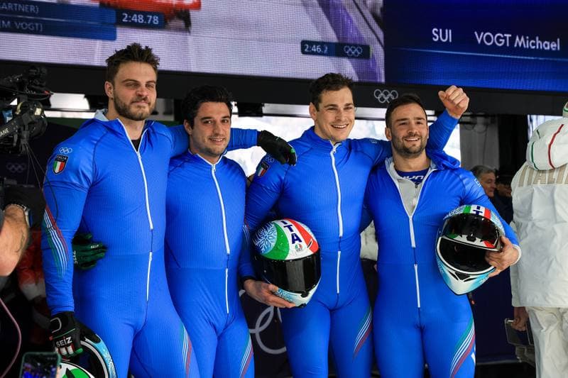 Bobsleigh. Olympic Winter Games Milano-Cortina 2026. Day 1. 21.02.2026