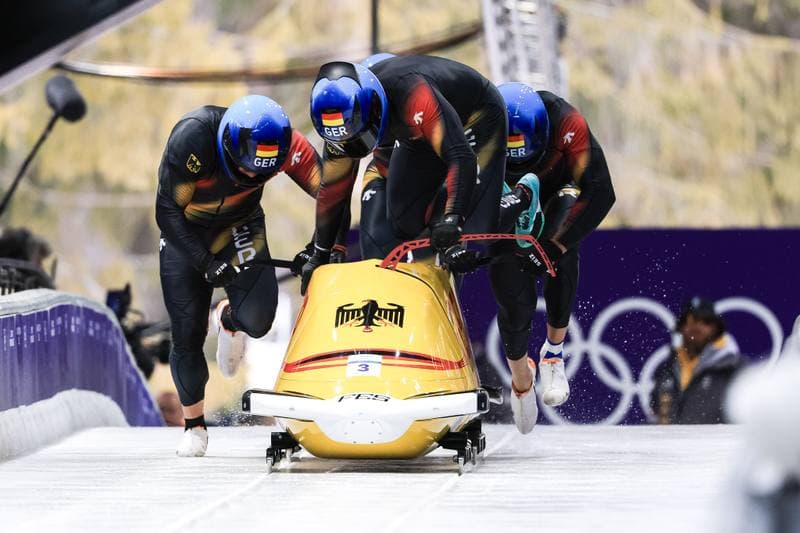 Bobsleigh. Olympic Winter Games Milano-Cortina 2026. Day 1. 21.02.2026