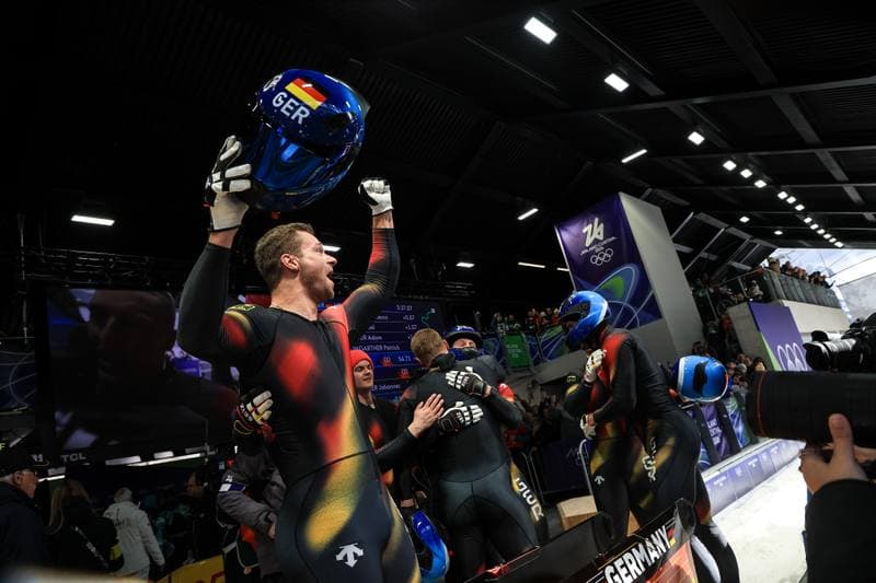 Bobsleigh. Olympic Winter Games Milano-Cortina 2026. Day 1. 21.02.2026