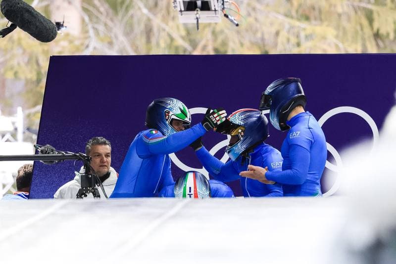 Bobsleigh. Olympic Winter Games Milano-Cortina 2026. Day 1. 21.02.2026