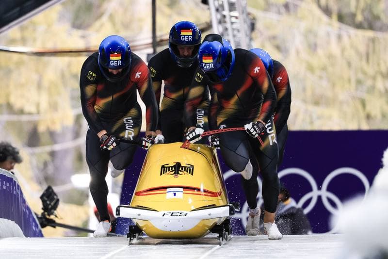 Bobsleigh. Olympic Winter Games Milano-Cortina 2026. Day 1. 21.02.2026