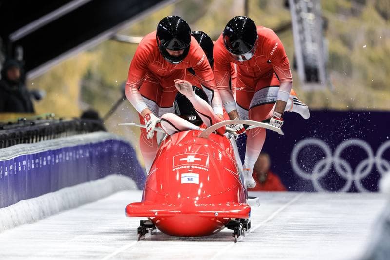 Bobsleigh. Olympic Winter Games Milano-Cortina 2026. Day 1. 21.02.2026
