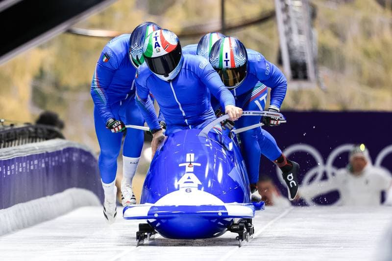 Bobsleigh. Olympic Winter Games Milano-Cortina 2026. Day 1. 21.02.2026