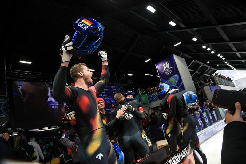 Bobsleigh. Olympic Winter Games Milano-Cortina 2026. Day 1. 21.02.2026