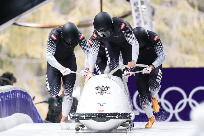 Bobsleigh. Olympic Winter Games Milano-Cortina 2026. Day 1. 21.02.2026