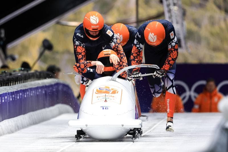 Bobsleigh. Olympic Winter Games Milano-Cortina 2026. Day 1. 21.02.2026