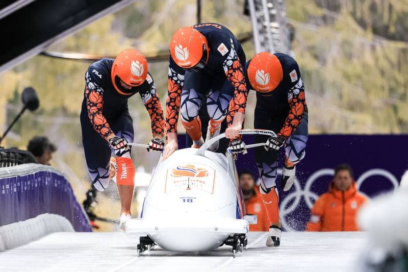 Bobsleigh. Olympic Winter Games Milano-Cortina 2026. Day 1. 21.02.2026