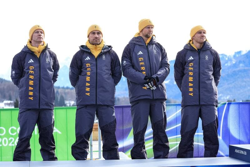 Bobsleigh. Olympic Winter Games Milano-Cortina 2026. Day 1. 21.02.2026