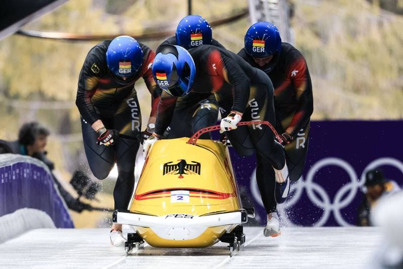 Bobsleigh. Olympic Winter Games Milano-Cortina 2026. Day 1. 21.02.2026