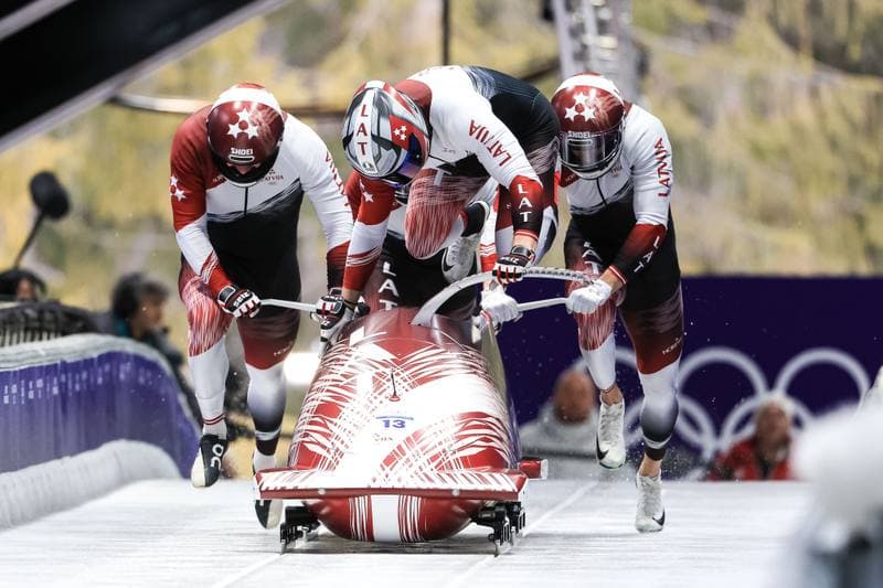 Bobsleigh. Olympic Winter Games Milano-Cortina 2026. Day 1. 21.02.2026