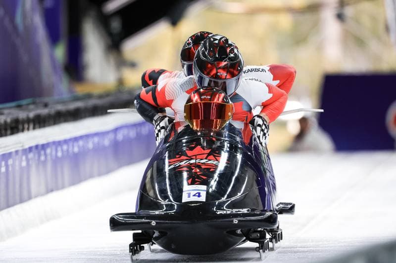 Bobsleigh. Olympic Winter Games Milano-Cortina 2026. Day 1. 21.02.2026