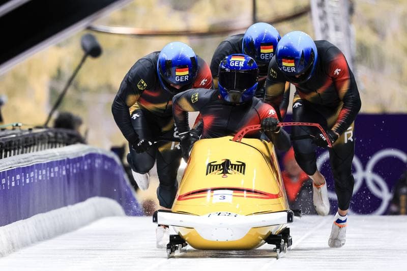Bobsleigh. Olympic Winter Games Milano-Cortina 2026. Day 1. 21.02.2026