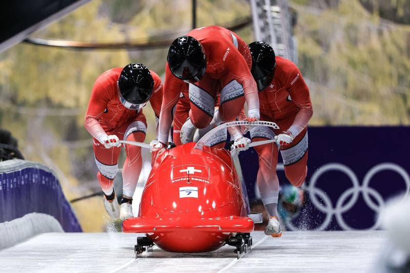 Bobsleigh. Olympic Winter Games Milano-Cortina 2026. Day 1. 21.02.2026