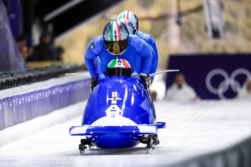 Bobsleigh. Olympic Winter Games Milano-Cortina 2026. Day 1. 21.02.2026