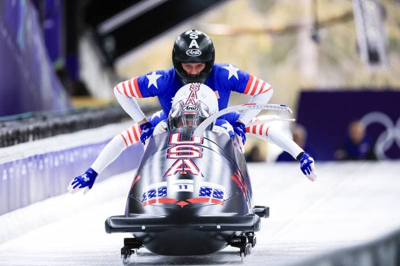 Bobsleigh. Olympic Winter Games Milano-Cortina 2026. Day 1. 21.02.2026