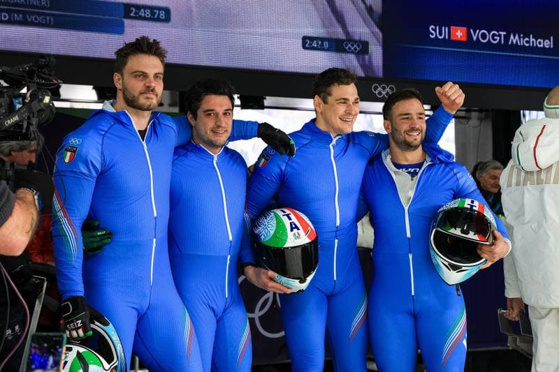 Bobsleigh. Olympic Winter Games Milano-Cortina 2026. Day 1. 21.02.2026