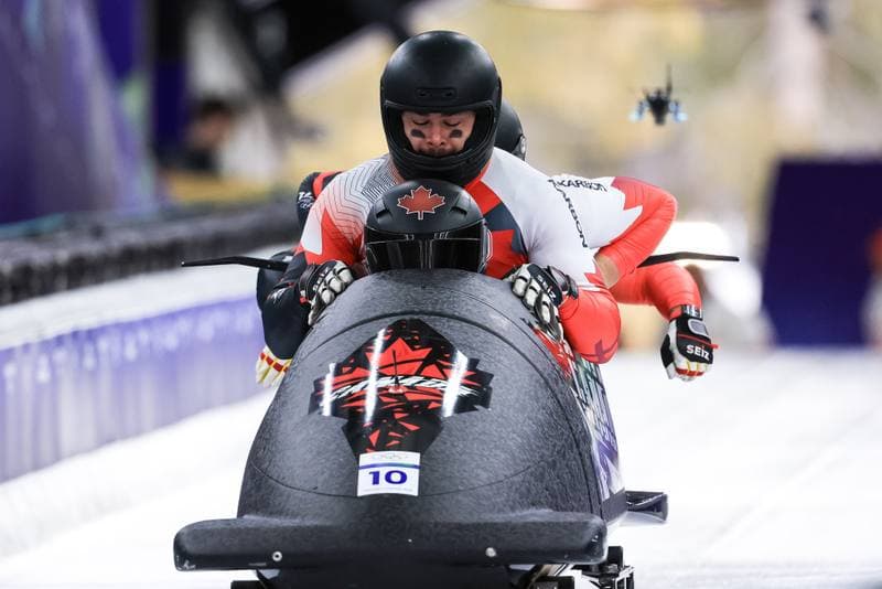 Bobsleigh. Olympic Winter Games Milano-Cortina 2026. Day 1. 21.02.2026