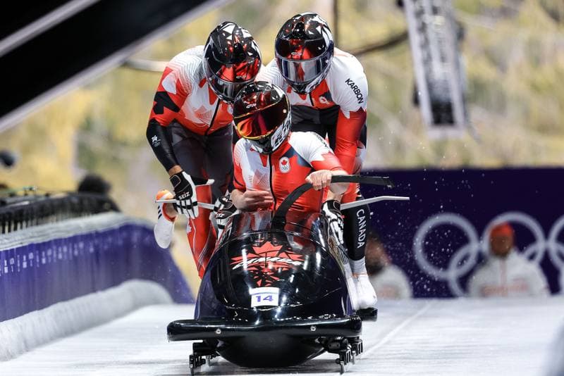 Bobsleigh. Olympic Winter Games Milano-Cortina 2026. Day 1. 21.02.2026