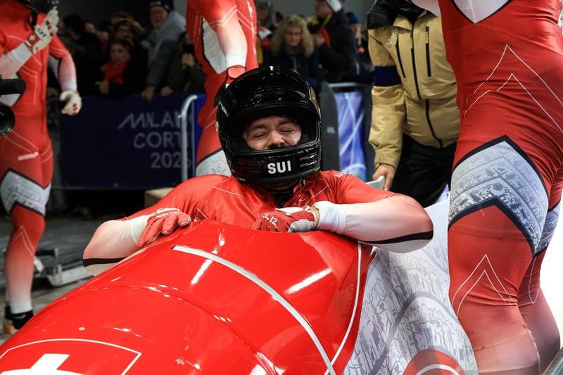Bobsleigh. Olympic Winter Games Milano-Cortina 2026. Day 1. 21.02.2026