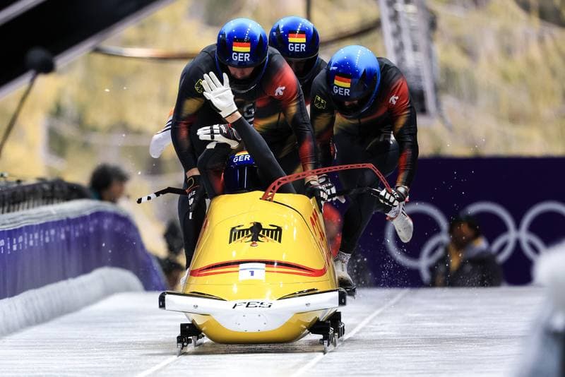 Bobsleigh. Olympic Winter Games Milano-Cortina 2026. Day 1. 21.02.2026