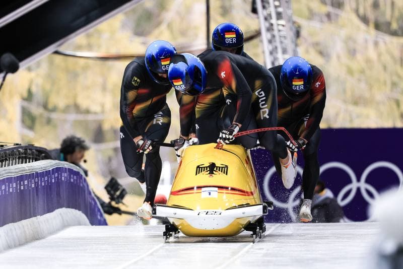 Bobsleigh. Olympic Winter Games Milano-Cortina 2026. Day 1. 21.02.2026