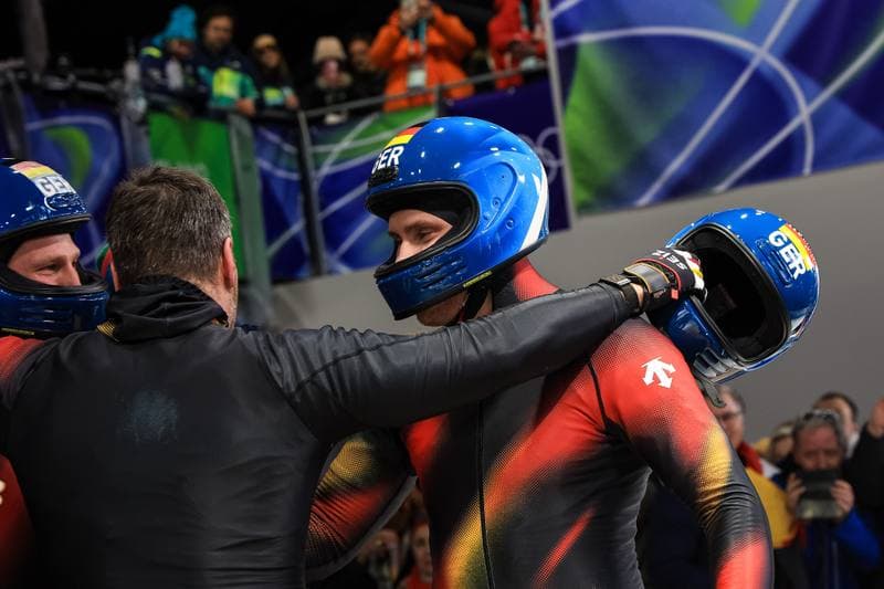 Bobsleigh. Olympic Winter Games Milano-Cortina 2026. Day 1. 21.02.2026
