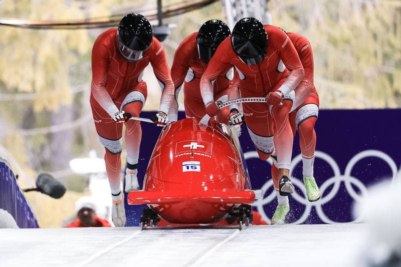 Bobsleigh. Olympic Winter Games Milano-Cortina 2026. Day 1. 21.02.2026