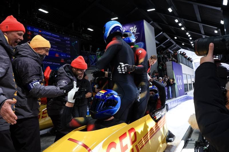 Bobsleigh. Olympic Winter Games Milano-Cortina 2026. Day 1. 21.02.2026