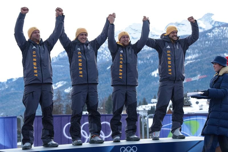 Bobsleigh. Olympic Winter Games Milano-Cortina 2026. Day 1. 21.02.2026