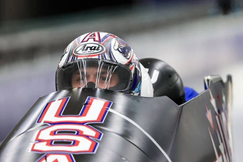 Bobsleigh. Olympic Winter Games Milano-Cortina 2026. Day 1. 21.02.2026