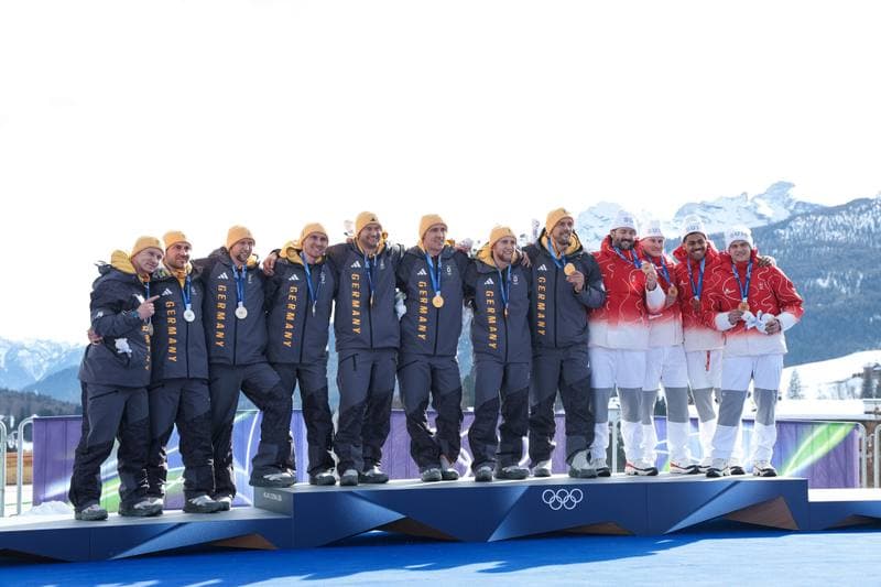 Bobsleigh. Olympic Winter Games Milano-Cortina 2026. Day 1. 21.02.2026