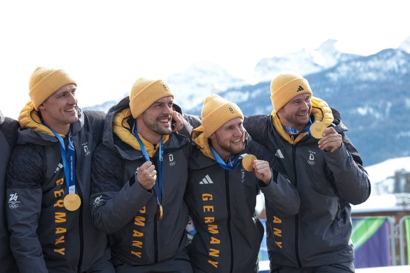 Bobsleigh. Olympic Winter Games Milano-Cortina 2026. Day 1. 21.02.2026