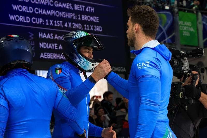 Bobsleigh. Olympic Winter Games Milano-Cortina 2026. Day 1. 21.02.2026
