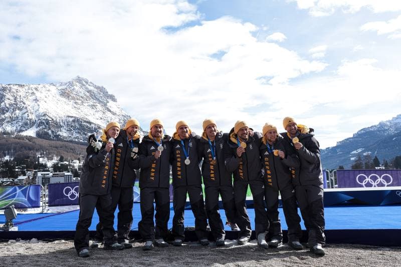 Bobsleigh. Olympic Winter Games Milano-Cortina 2026. Day 1. 21.02.2026