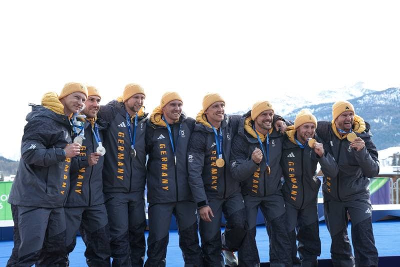 Bobsleigh. Olympic Winter Games Milano-Cortina 2026. Day 1. 21.02.2026