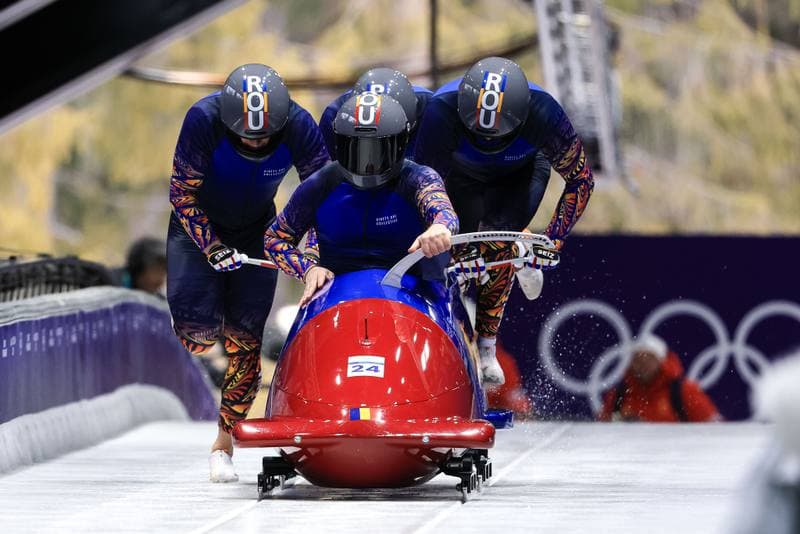 Bobsleigh. Olympic Winter Games Milano-Cortina 2026. Day 1. 21.02.2026