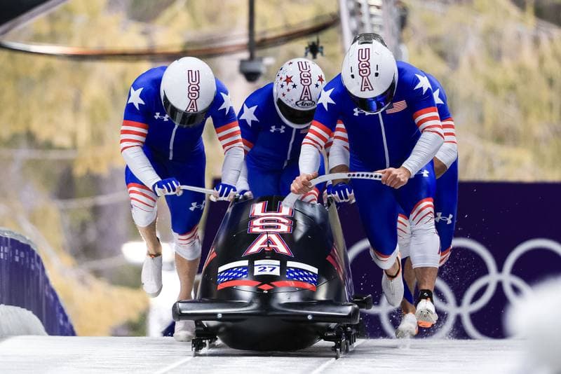 Bobsleigh. Olympic Winter Games Milano-Cortina 2026. Day 1. 21.02.2026