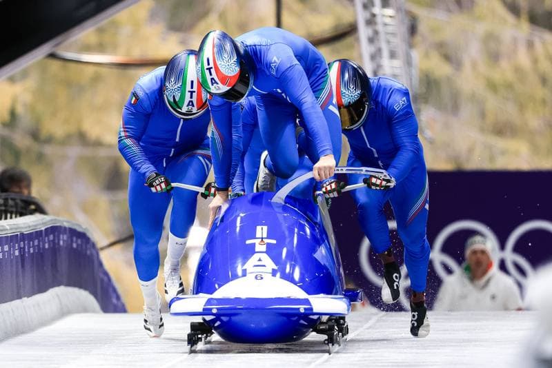 Bobsleigh. Olympic Winter Games Milano-Cortina 2026. Day 1. 21.02.2026
