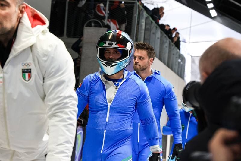 Bobsleigh. Olympic Winter Games Milano-Cortina 2026. Day 1. 21.02.2026