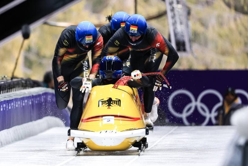 Bobsleigh. Olympic Winter Games Milano-Cortina 2026. Day 1. 21.02.2026