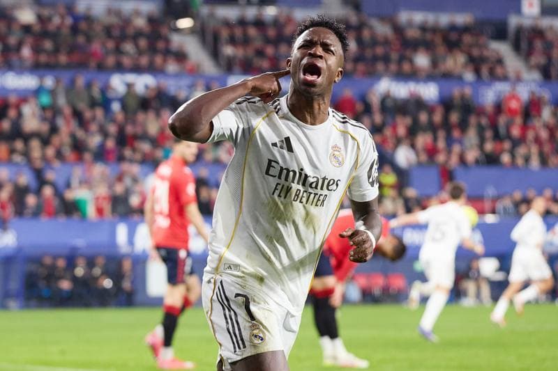 Football. La Liga. CA Osasuna - Real Madrid. 21.02.2026
