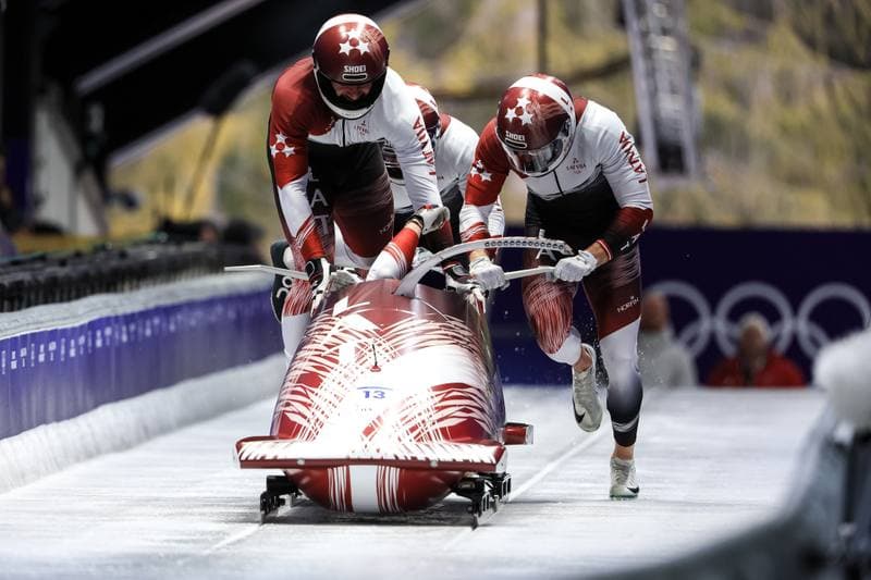 Bobsleigh. Olympic Winter Games Milano-Cortina 2026. Day 1. 21.02.2026