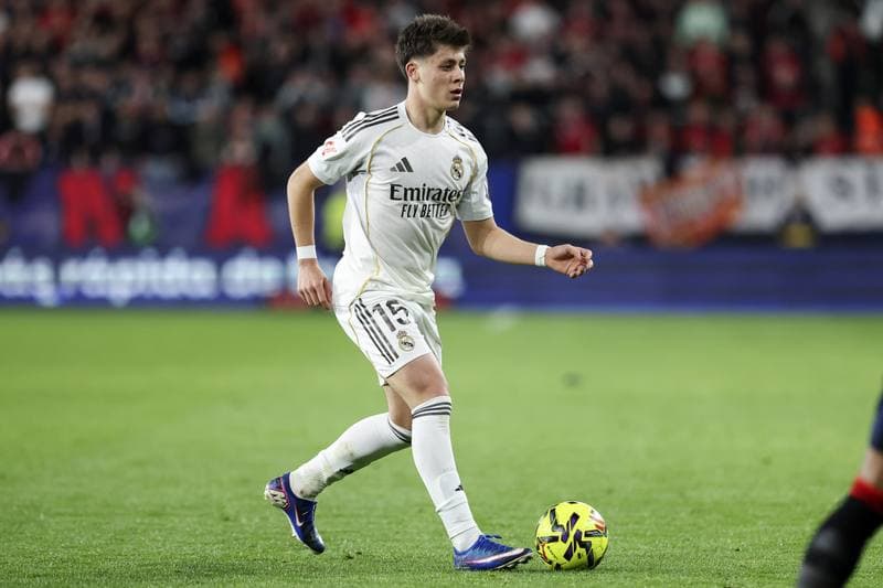 Football. La Liga. CA Osasuna - Real Madrid. 21.02.2026