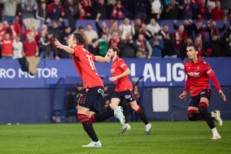 Football. La Liga. CA Osasuna - Real Madrid. 21.02.2026